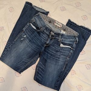 Ariat Distressed Bootcut Mid-rise 32 L